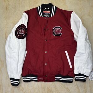 NEW South Carolina Gamecocks Franchise Club Graduate Full-Snap Jacket sz LG